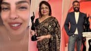 Filmfare Awards Marathi 2025: Priyanka Chopra Celebrates As Her Film ‘Paani’ Wins Best Film, Best Director and Other Honours (View Video)