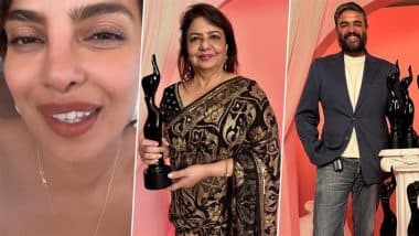 Filmfare Awards Marathi 2025: Priyanka Chopra Celebrates As Her Film ‘Paani’ Wins Best Film, Best Director and Other Honours (View Video)