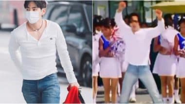 Kim Taehyung in His Radhe Bhaiya Era! Is BTS V’s Latest Airport Look Inspired by Salman Khan’s ‘Tere Naam’ Movie Character? Desi Internet Users Seem Convinced