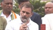 Maharashtra Assembly Elections Were Rigged, We Will Not Allow Same To Happen in Bihar, Says Rahul Gandhi (Watch Video)