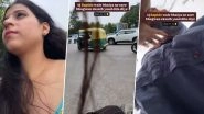 'Rapido, Hire People Who Are Responsible': Delhi Woman Shares Video Showing Rapido Driver Crashing Bike and Breaking Traffic Rules During Bike Ride, Says 'Felt Super Unsafe' (Watch Video)