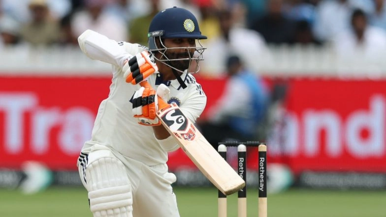 Ravindra Jadeja Completes 50 Tests in India, Achieves Milestone During IND vs WI 1st 2025