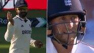 Ravindra Jadeja Teases Joe Root, Invites Him to Run For Two As Star England Batter Takes Single to Reach 99* in Last Over of IND vs ENG 3rd Test Day 1 (Watch Video)