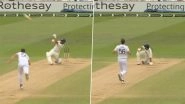 Rishabh Pant Sends His Bat Flying! Star Indian Wicketkeeper-Batter Loses Grip of His Willow While Trying to Hit Boundary During IND vs ENG 2nd Test 2025 (Watch Video)