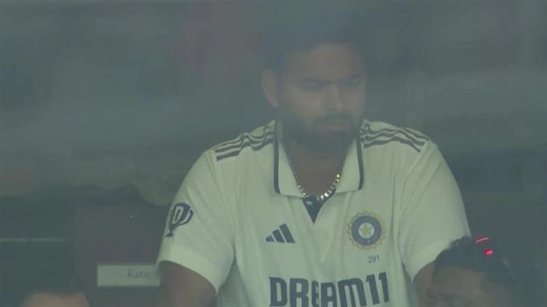 Rishabh Pant Spotted in Team India Dressing Room As He Rejoins Side on Day 2 of IND vs ENG 4th Test 2025, Available to Bat Despite Suffering Foot Injury (Watch Video)