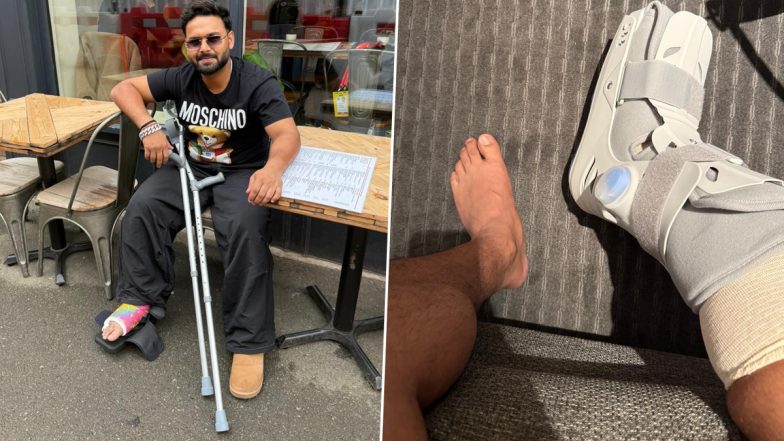 Team India Vice-Captain Rishabh Pant Shares Update On Injury As He Gets Ruled Out of Series