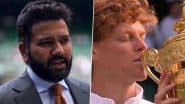 Did Rohit Sharma 'Predict' Jannik Sinner's Wimbledon 2025 Win? Well, Their Official Social Media Page Certainly Thinks So! (Watch Video)