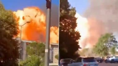 Rome Blast: Large Explosion Rocks Gas Station in Italy, at Least 10 Injured; Terrifying Videos Surface