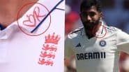 What is The Red Colour Logo on Collars of Indian and England Players During IND vs ENG 3rd Test 2025 Day 2? Know Details