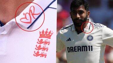What is The Red Colour Logo on Collars of Indian and England Players During IND vs ENG 3rd Test 2025 Day 2? Know Details