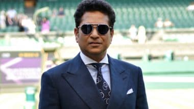 Sachin Tendulkar at Wimbledon 2025! Master Blaster Sports Stylish Suit as He Attends Taylor Fritz vs Carlos Alcaraz Men's Singles Semi-Final at Centre Court (See Pic)