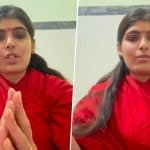 Sadhvi Prem Baisa Viral Video With Veerampuri Maharaj Controversy: Female Saint Says ‘Obscene’ Clip Was Edited With Blackmail Intent