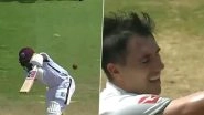 Australia Captain Pat Cummins Castles Shai Hope With Peach of a Delivery During WI vs AUS 2nd Test 2025 (Watch Video)