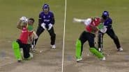 Shimron Hetmyer Smashes Five Sixes in an Over As Guyana Amazon Warriors Enter GSL T20 2025 Final With Win Over Hobart Hurricanes (Watch Video)