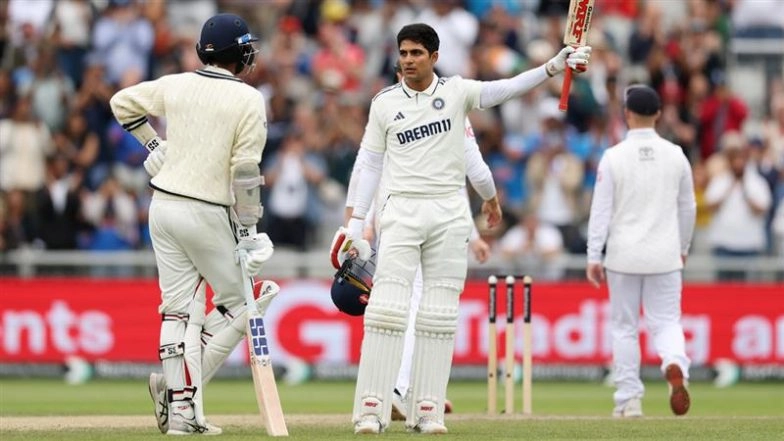 Shubman Gill Equals Rohit Sharma’s Record of Most Hundreds for India in ICC World Test Championship History, Achieves Feat During IND vs ENG 4th Test 2025