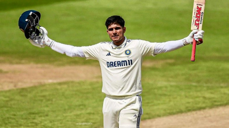 Shubman Gill Becomes Second Indian Captain To Score Five Test Hundreds in Single Calendar Year After Virat Kohli, Achieves Feat During IND vs WI 2nd Test 2025