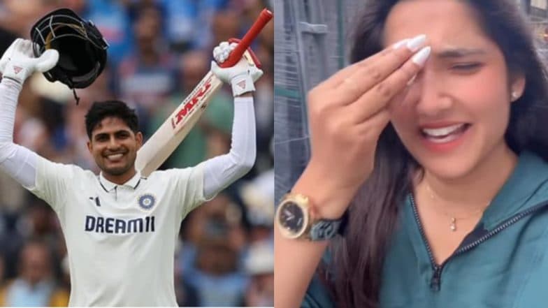 'Kya Dikhta Hai Yaar' Female Fan Goes Gaga After Meeting Shubman Gill in London (Watch Video)
