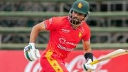 Zimbabwe Squad for T20I Tri-Series Against South Africa and New Zealand Announced; Sikandar Raza Named Captain