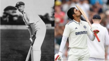 Most Runs in a Test Series by a Captain: From Sir Don Bradman to Shubman Gill, Take a Look at Elite List