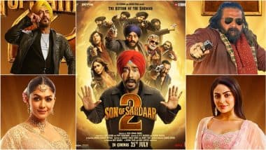 ‘Son of Sardaar 2’ Full Cast With Actor and Character Names: Ajay Devgn, Mrunal Thakur and More Set To Light Up the Screen!