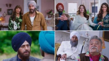 ‘Son of Sardaar 2’ Trailer Out: Ajay Devgn and Mrunal Thakur Shine in Upcoming Action-Comedy Movie, Jassi Returns With Full Punjabi Flair (Watch Video)
