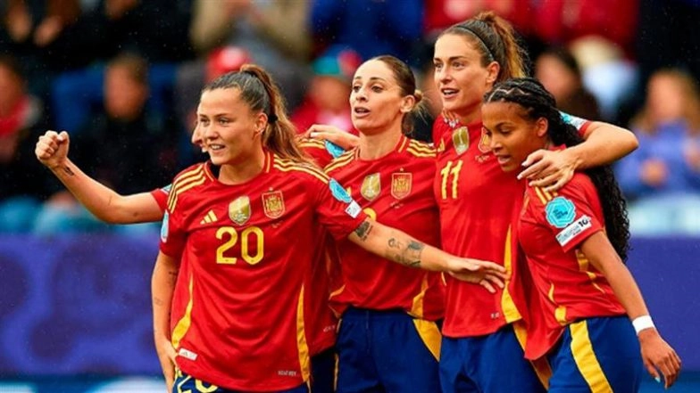 How to Watch Germany vs Spain Live Streaming Online? Get Live Streaming Details of UEFA Women's Euro 2025 Semi-Final Football Match With Time in IST