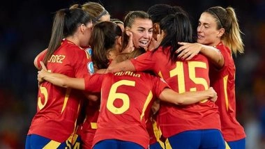 UEFA Women’s Euro 2025 Semi-Final Live Streaming, Germany vs Spain: How to Watch Free Live Telecast of GER-W vs ESP-W on TV and Online Stream Details of Football Match in India