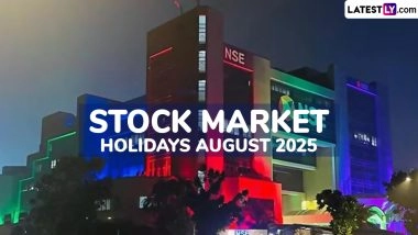 Stock Market Holidays in August 2025: NSE and BSE To Remain Closed for Trading for 12 Days Including Independence Day, Check Full List Here