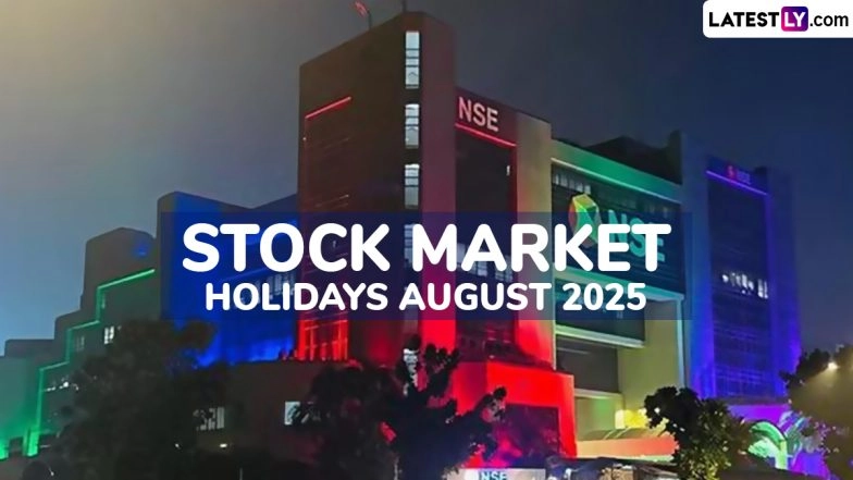 Stock Market Holidays in August 2025: NSE and BSE To Remain Closed for Trading for 12 Days Including Independence Day, Check Full List Here