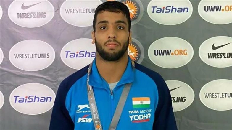 Sujeet Kalkal Wins Gold Medal at Men's Freestyle Wrestling 65 Kg Event at the Hungary Ranking Series 2025; Beats Ali Rahimzade of Azerbaijan to Win Title