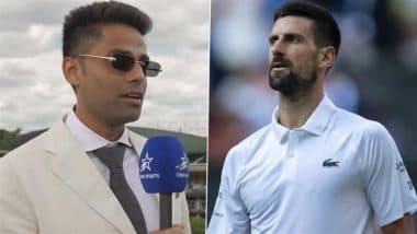 Suryakumar Yadav Opens Up On His Experience At Wimbledon 2025, Admits He Want to Try A 'Tweener' Shot in Cricket (Watch Video)