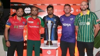 GSL 2025 Live Streaming Online Guyana Amazon Warriors vs Rangpur Riders: Watch Telecast of Global Super League Cricket Match on TV and Online
