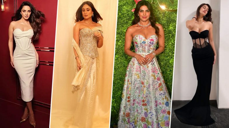 Kiara Advani, Disha Patani &amp; Other Actresses Slaying in Corset Dresses! View Pics