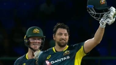 Tim David Smashes Fastest T20I Century for Australia; Shai Hope’s Hundred in Vain As Aussies Gain Unassailable 3-0 Lead Over West Indies With Victory in WI vs AUS 3rd T20I 2025