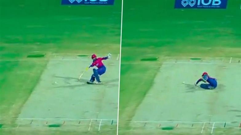 Bizarre! Tushar Raheja Gets Dismissed Run Out After Slipping and Tumbling On the Pitch During Chepauk Super Gillies vs IDream Tiruppur Tamizhans TNPL 2025 Qualifier 1 (Watch Video)