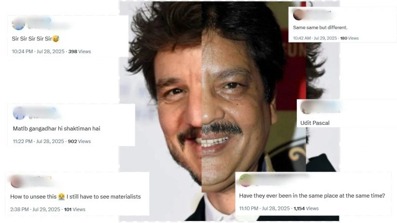 ‘Pedro Narayan’! Pedro Pascal and Udit Narayan’s Faces Merged in Viral Pic, Internet Erupts With Hilarious Reactions