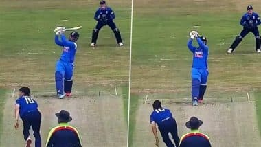Vaibhav Suryavanshi Century Video Highlights: Watch Indian Youngster Slam 52-Ball Century, Break Records During IND U19 vs ENGU19 4th Youth ODI 2025