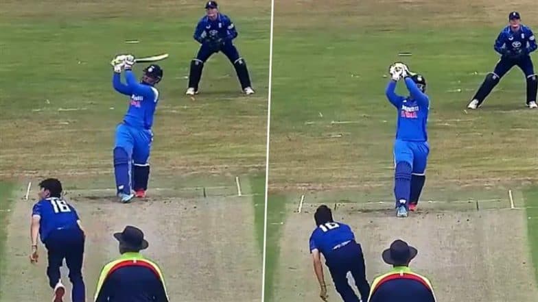 Vaibhav Suryavanshi Century Video Highlights: Watch Indian Youngster Slam 52-Ball Century, Break Records During IND U19 vs ENGU19 4th Youth ODI 2025