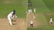 Ben Stokes Wicket Video: Watch Washington Sundar Trap England Captain LBW During IND vs ENG 2nd Test 2025 at Edgbaston