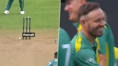 Bowl-Out in WCL 2025! South Africa Champions Defeat West Indies Champions in Thriller After Match Ends in Tie (Watch Video)