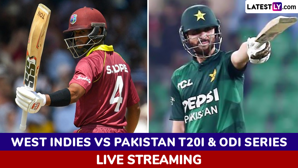 Pak Stream Cricket News | WI vs PAK 2025: On Which Channel Live Telecast and Live ...