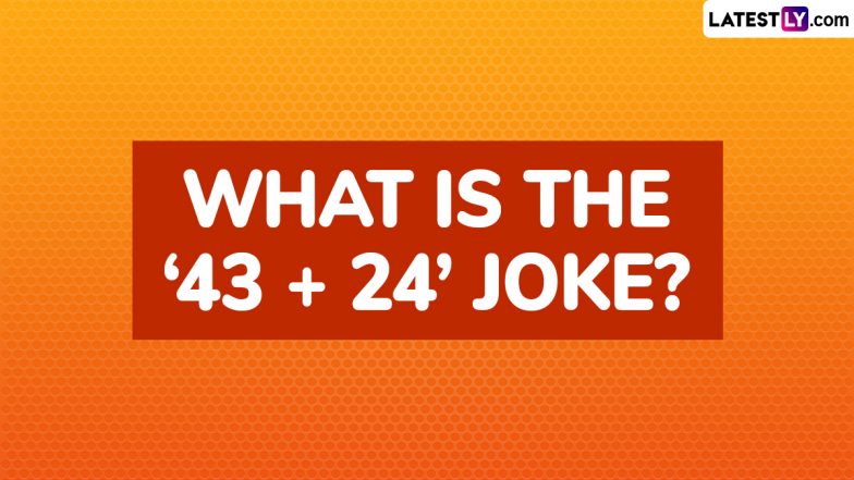 What Is the ‘43 + 24’ Joke Meme? Is 67 The New 69? Gen Alpha Brain Rot Twist Explained With Meaning and Funny Responses!