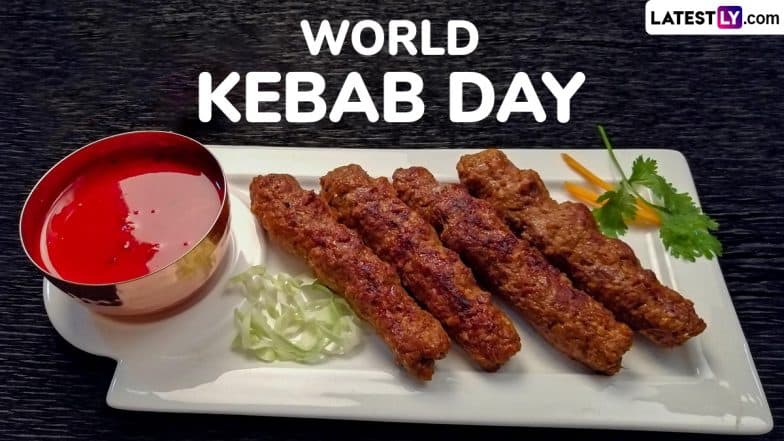 World Kebab Day 2025 Date and Significance: Everything To Know About the Day Dedicated To Celebrating the Richness and Versatility of Delicious Kebabs