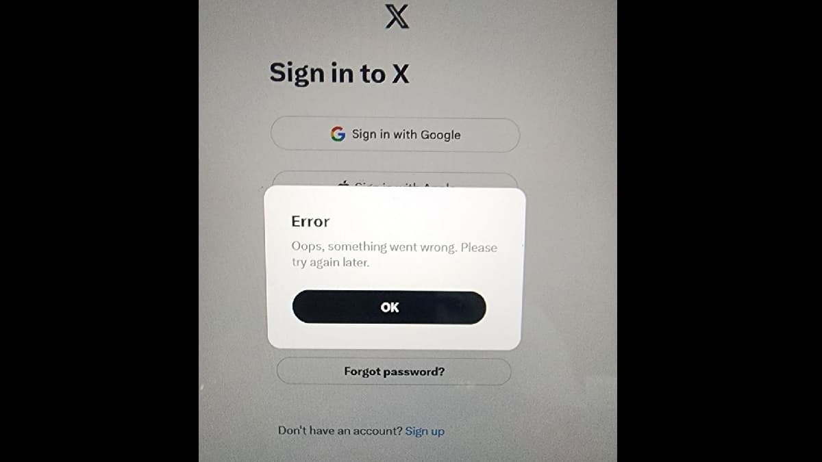 X Login Issue: Elon Musk’s Platform Shows ‘Error’ As Users Try To Log In to Their Accounts From Desktop, Netizens React