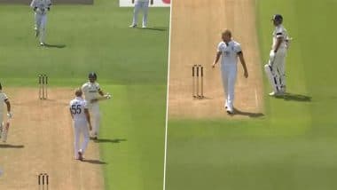 'You Don't Want to Hear From Me...' Yashasvi Jaiswal and Ben Stokes Engaged in Heated Exchange During IND vs ENG 2nd Test 2025 at Edgbaston (Watch Video)