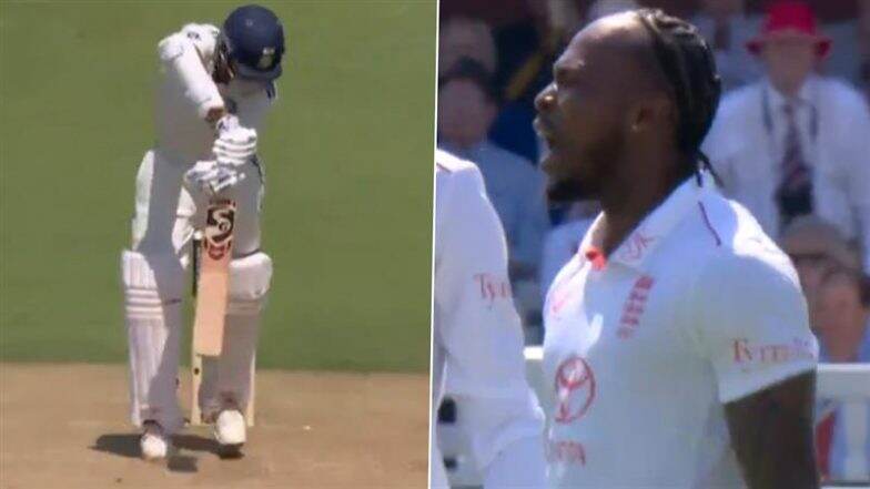 Jofra Archer Scalps His First Wicket On Test Comeback! Star England Pacer Has Yashasvi Jaiswal Caught at Slips During IND vs ENG 3rd Test 2025 (Watch Video)