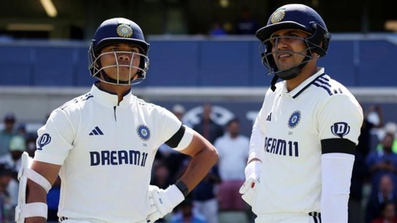 IND vs ENG 2nd Test 2025 Day 1 Stumps: Shubman Gill's Unbeaten Century and Yashasvi Jaiswal's Fighting Knock Help India Score 310/5 at Edgbaston