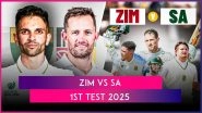 ZIM vs SA 1st Test 2025: Lhuan-Dre Pretorius Becomes Youngest Cricketer To Score a 150 in Longest Format