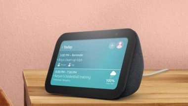 Amazon Echo Show 5 Launched in India: 3rd-Gen Smart Display Offers Alexa and ‘Drop In’ Features; Check Price and Specifications