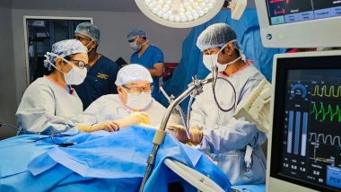 Delhi: Army Hospital Successfully Performs Rare Hearing Implant Surgery on 1.8-Year-Old Girl With Michel Aplasia (See Pics)